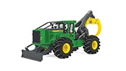 748L-III Skidder on a white background