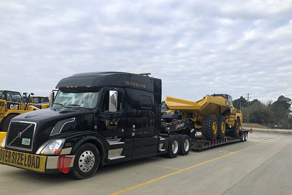 Oversized freight shipment