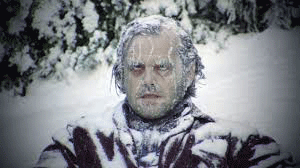 Jack Nicholson in The Shining