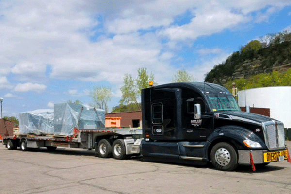 Trailer interchange truck 